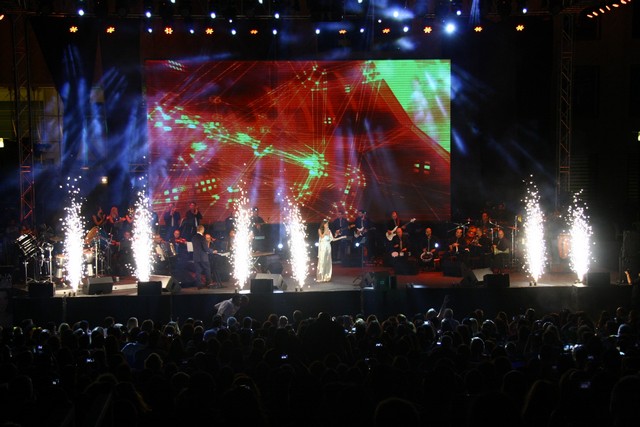 Nancy Ajram at Beirut Holidays